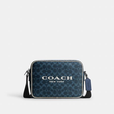 Coach Colton Crossbody Bag 25 In Signature Canvas With Coach Graphic - Preorder