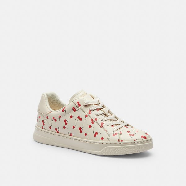 Coach High Line Sneaker With Cherry Print - Preorder