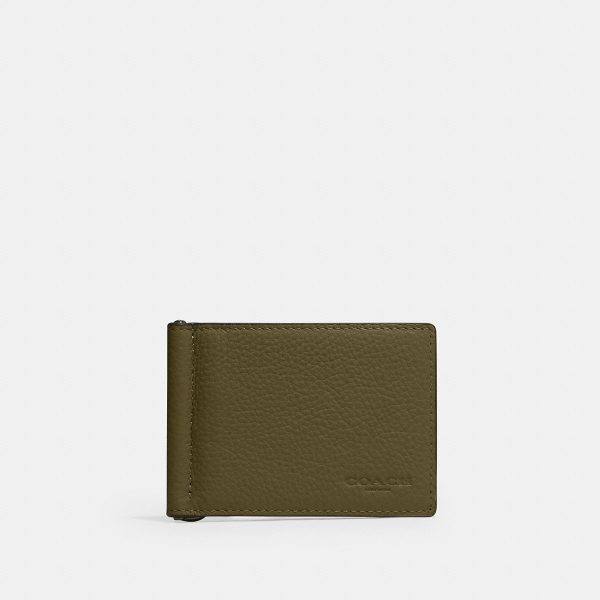 Coach Slim Money Clip Billfold Wallet - Preorder