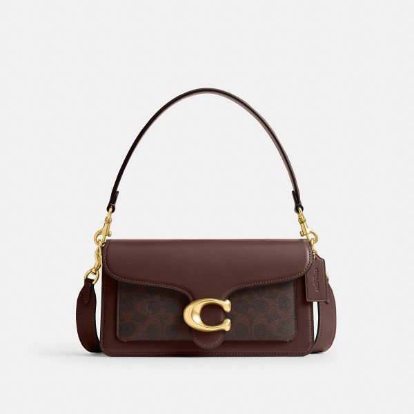 Coach Tabby Shoulder Bag 26 In Signature Canvas - Preorder
