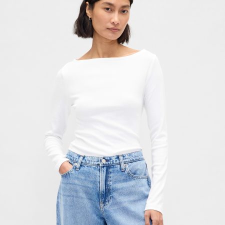 Gap Modern Boatneck T-Shirt