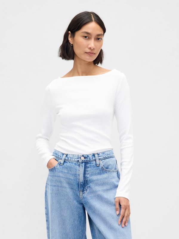 Gap Modern Boatneck T-Shirt