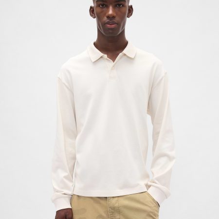 Gap Heavyweight Jersey Polo Shirt