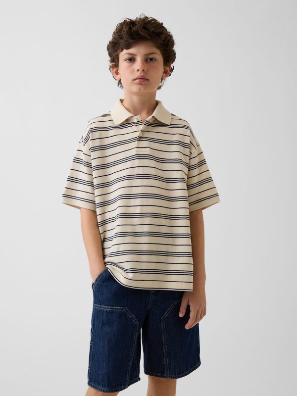 Gap Kids Relaxed Pique Polo Shirt