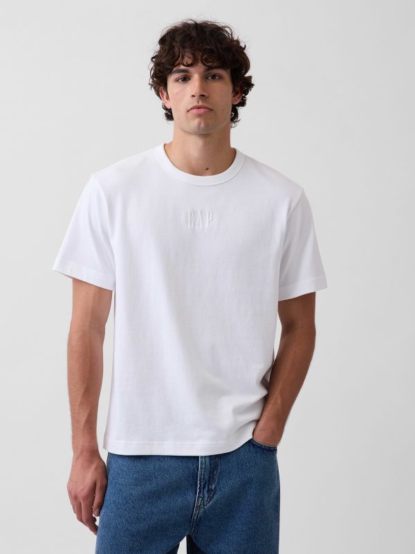 Gap Adult Heavyweight Relaxed Logo T-Shirt
