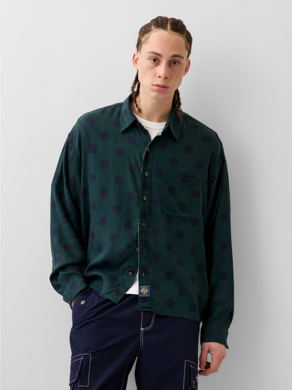 Gap Gap × Awake NY Twill Dotted Big Shirt