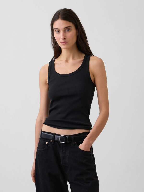 Gap Rib Scoop Tank Top