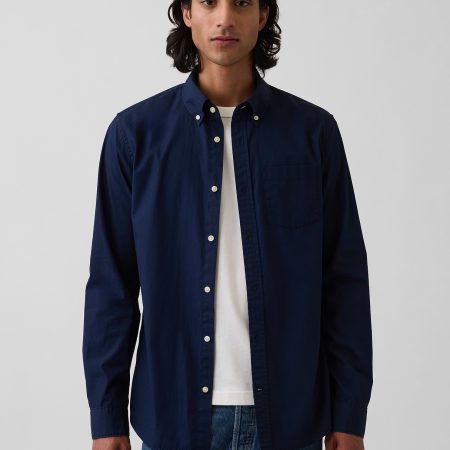 Gap Organic Cotton Poplin Classic Shirt
