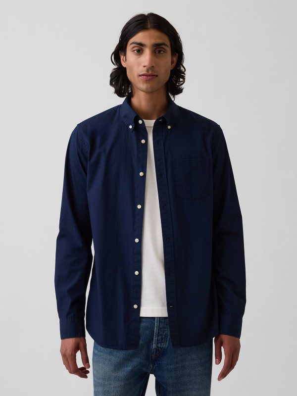 Gap Organic Cotton Poplin Classic Shirt