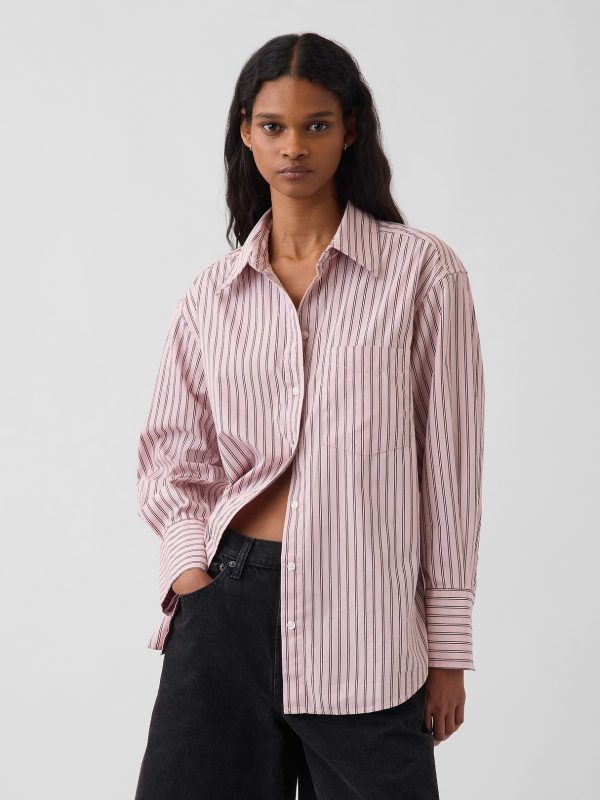 Gap Organic Cotton Poplin Big Shirt