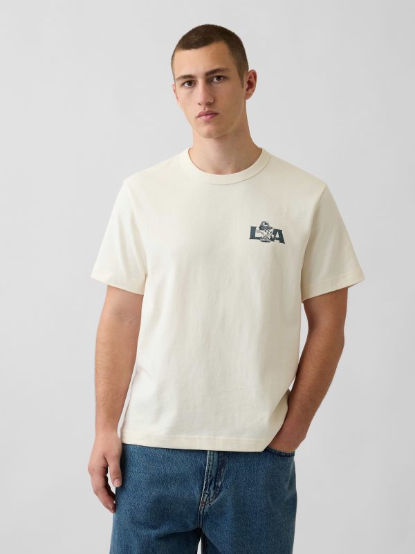 Gap Heavyweight Relaxed Graphic T-Shirt