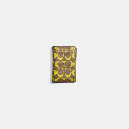 Coach Restored Card Wallet In Signature Leather - Preorder