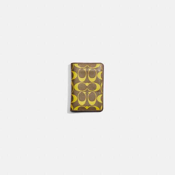 Coach Restored Card Wallet In Signature Leather - Preorder