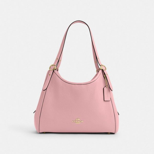 Coach Erin Shoulder Bag Brass/Soft Pink
