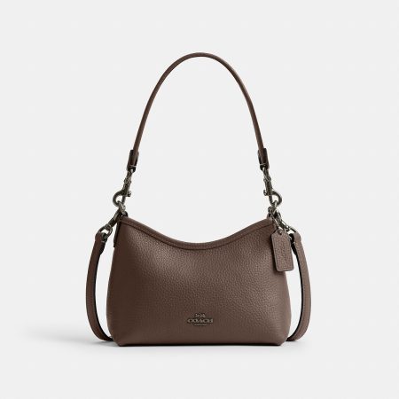 Coach Laurel Small Shoulder Bag Gunmetal/Dark Stone - Preorder