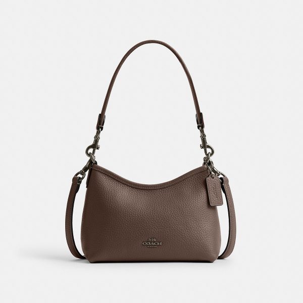 Coach Laurel Small Shoulder Bag Gunmetal/Dark Stone - Preorder
