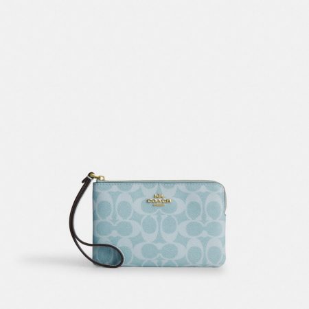 Brass / Light Blue