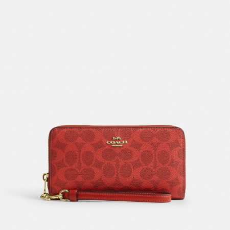 Coach CW778 Brass/Crimson