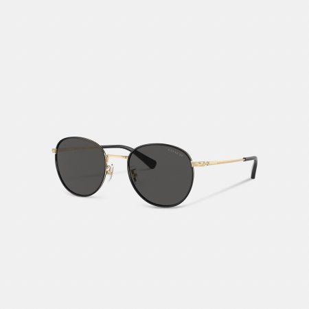 Black / Shiny Light Brass