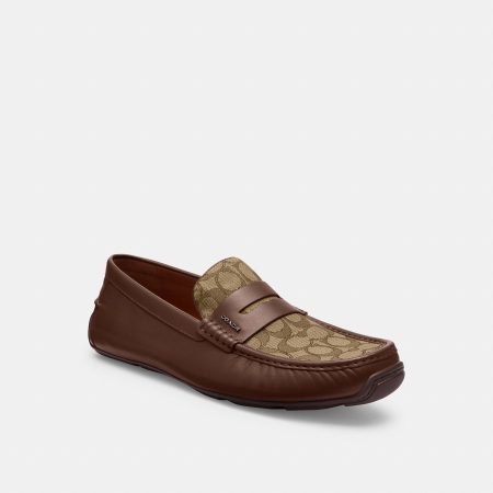 Coach Liam Driver In Signature Jacquard - Preorder
