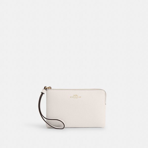 Coach Corner Zip Wristlet - Preorder