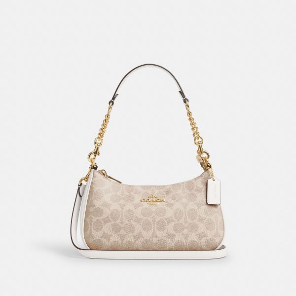 Coach Teri Shoulder Bag In Signature Canvas - Preorder
