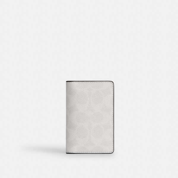 Coach Id Wallet In Signature Canvas - Preorder