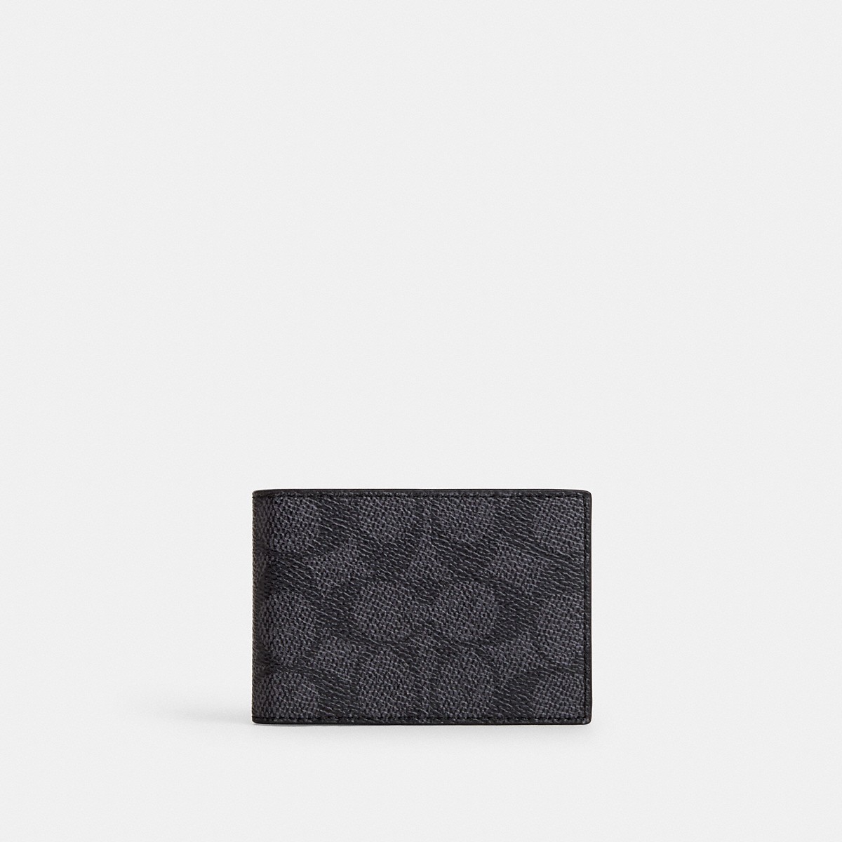 Coach Compact Billfold Wallet In Signature Canvas - Preorder