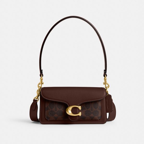 Coach Tabby Shoulder Bag 20 In Signature Canvas - Preorder