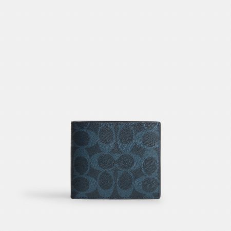 Coach Id Billfold Wallet In Signature Canvas - Preorder
