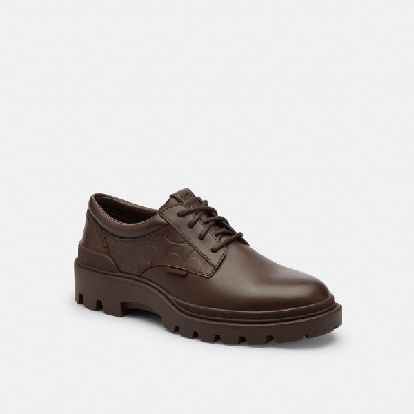 Coach Cameron Derby In Signature Leather - Preorder