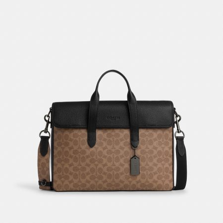 Gunmetal / Tan / Black
