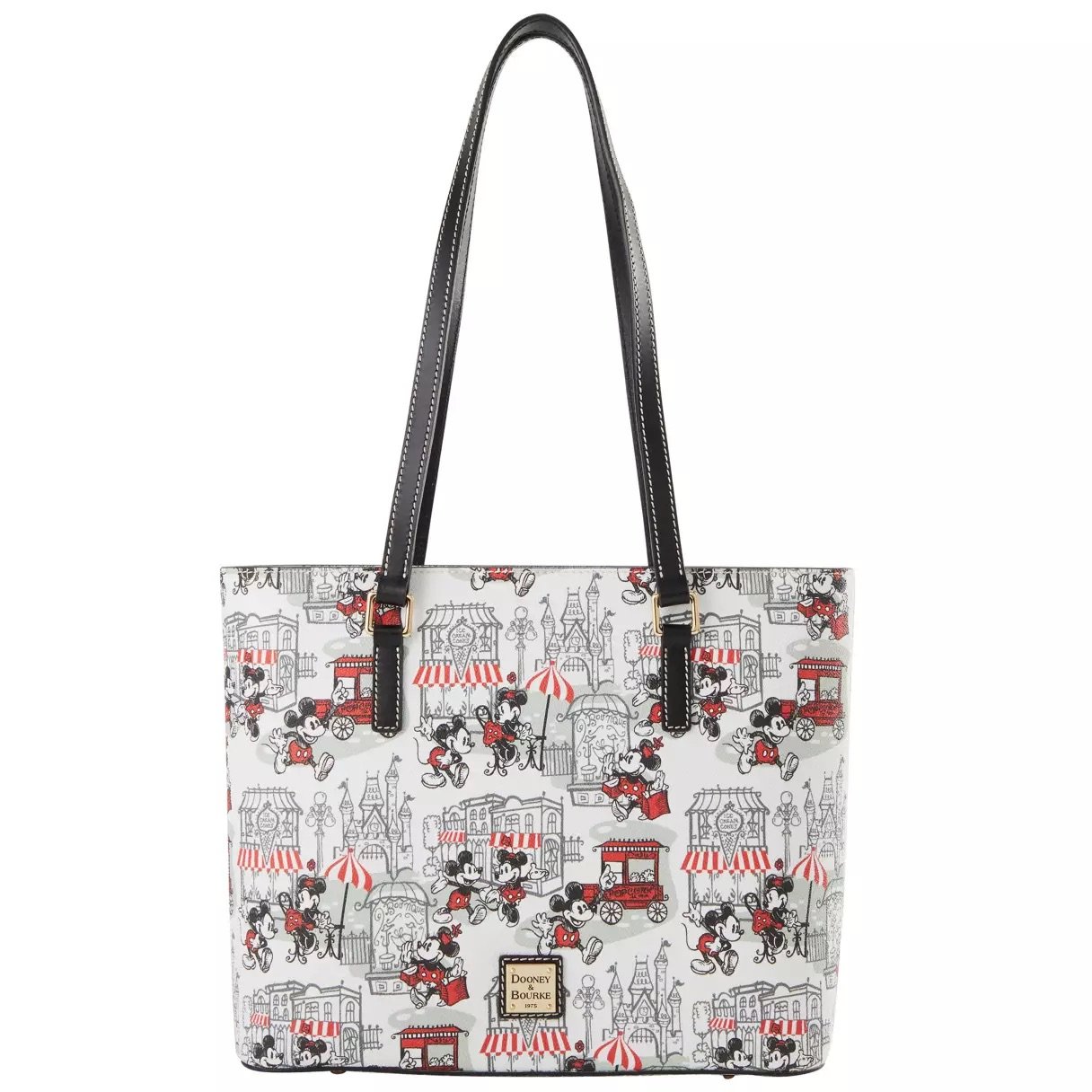 Dooney Bourke Mickey Minnie Mouse Main Street Tote Bag Disney 2026