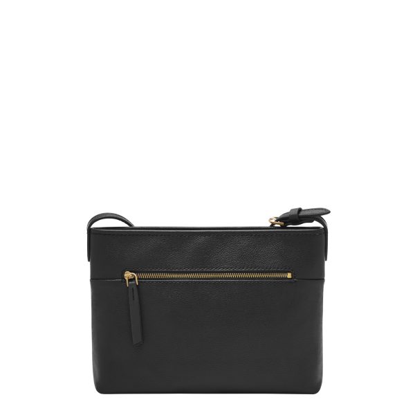Fossil Phoebe Small Crossbody Black back