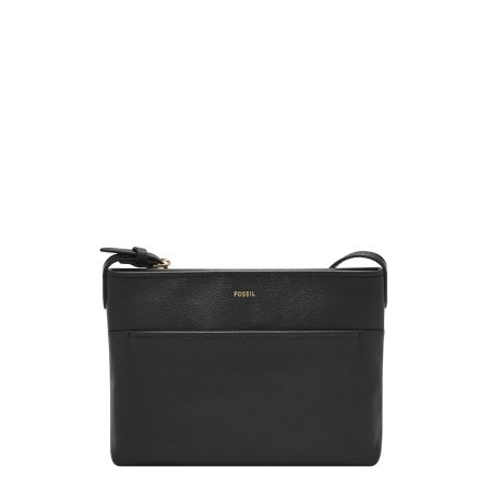 Fossil Phoebe Small Crossbody Black front