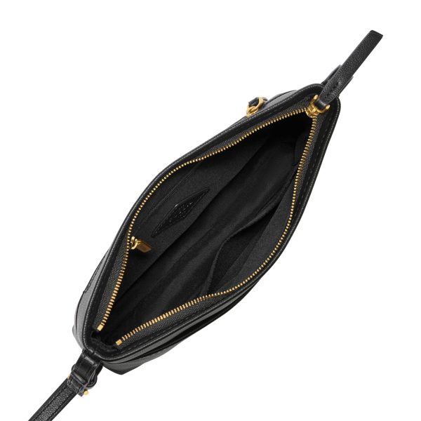 Fossil Phoebe Small Crossbody Black interior