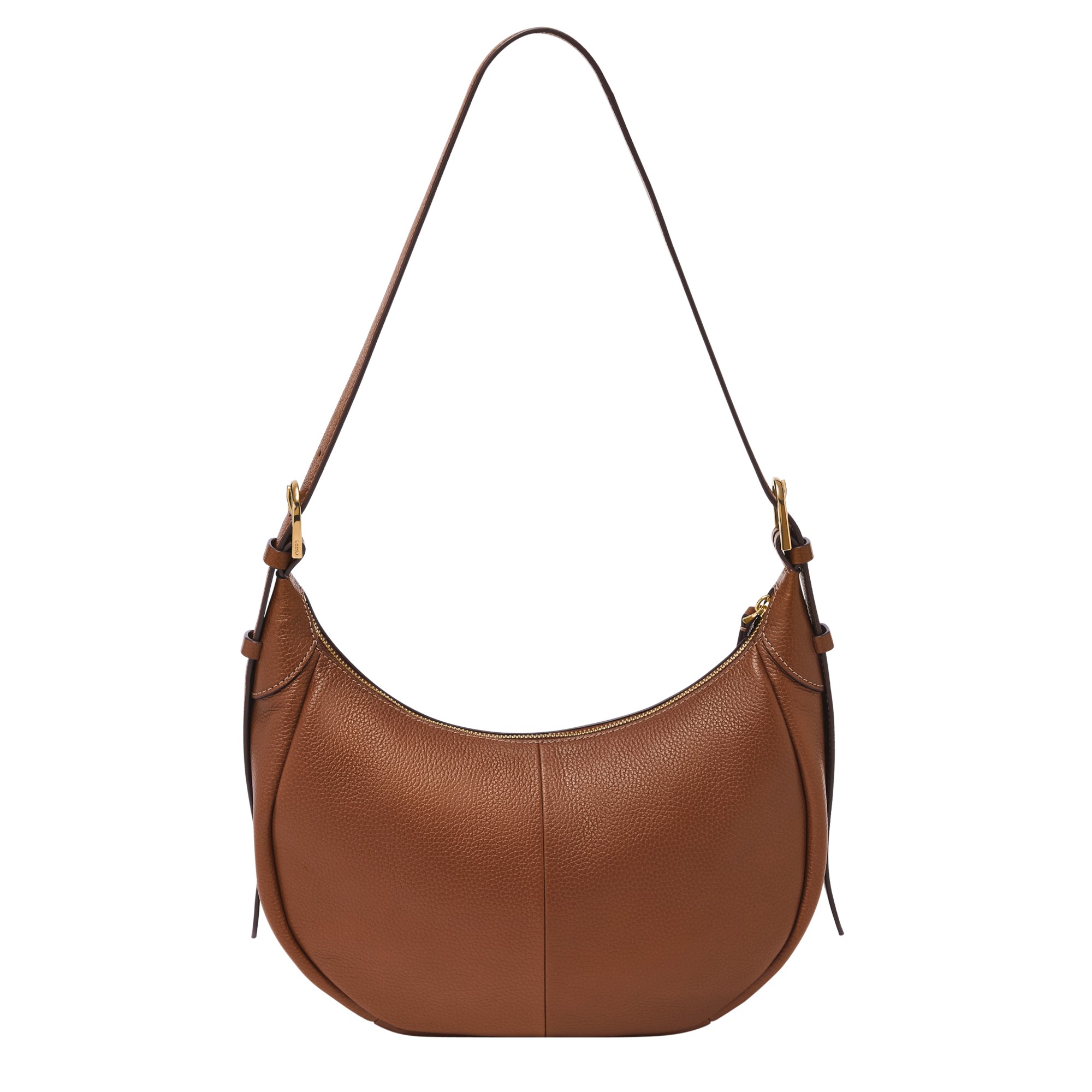 Fossil Sutton Crossbody in Medium Brown, rear view