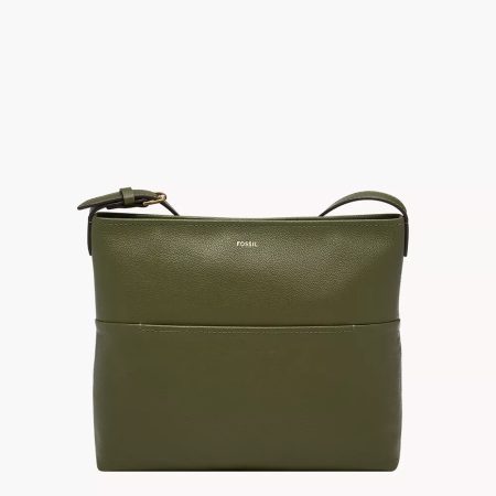 Fossil Phoebe Large Crossbody Bag Green - Preorder