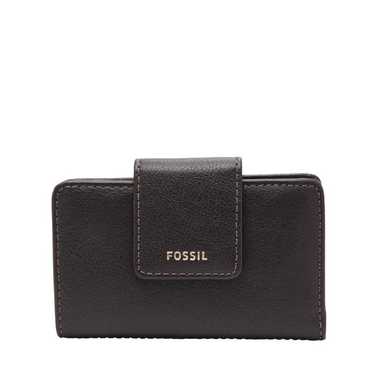 Fossil Madison Multifunction Wallet Black - Ready Stock Malaysia