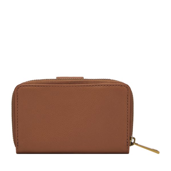Fossil Bryce Multifunction in Medium Brown, back view