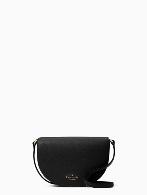 Kate Spade Luna Crescent Crossbody Black - Preorder