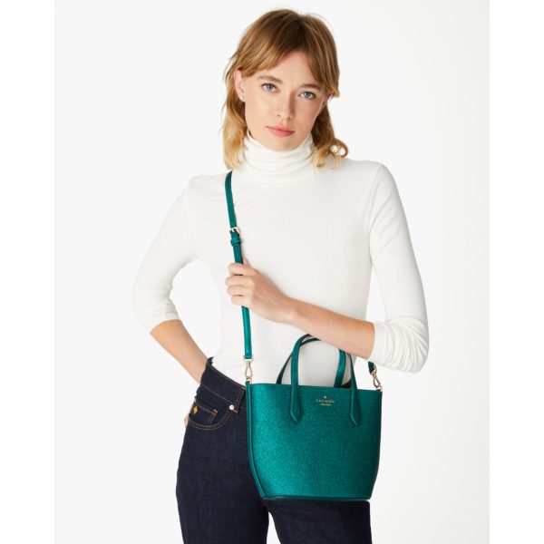 Kate Spade Glimmer Satchel Festive Teal