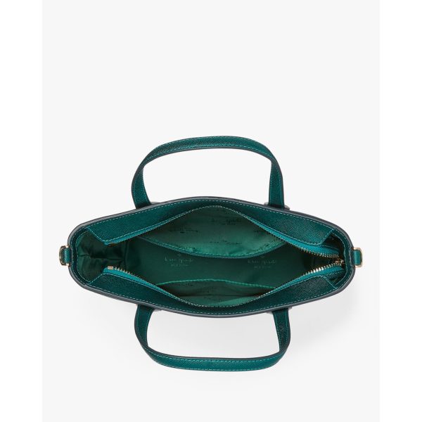 Kate Spade Glimmer Satchel Festive Teal
