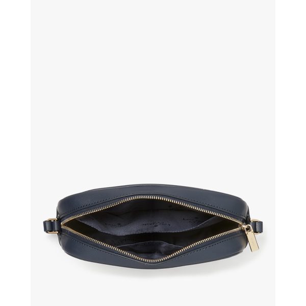 Kate Spade Everything Spade Flower Jacquard Mini Camera Bag Blue Multi