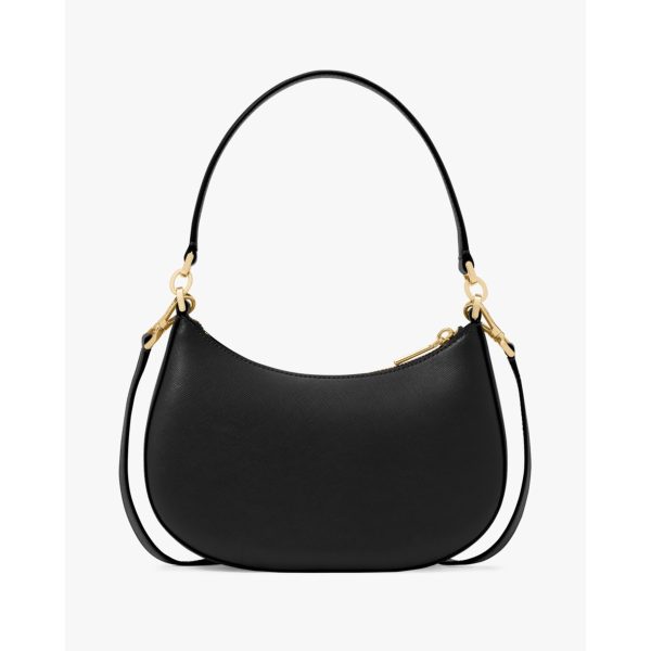 Kate Spade KK983 Paige Shoulder Bag in Black back view