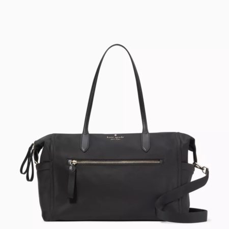Kate Spade Chelsea Nylon Large Weekender Black - Preorder