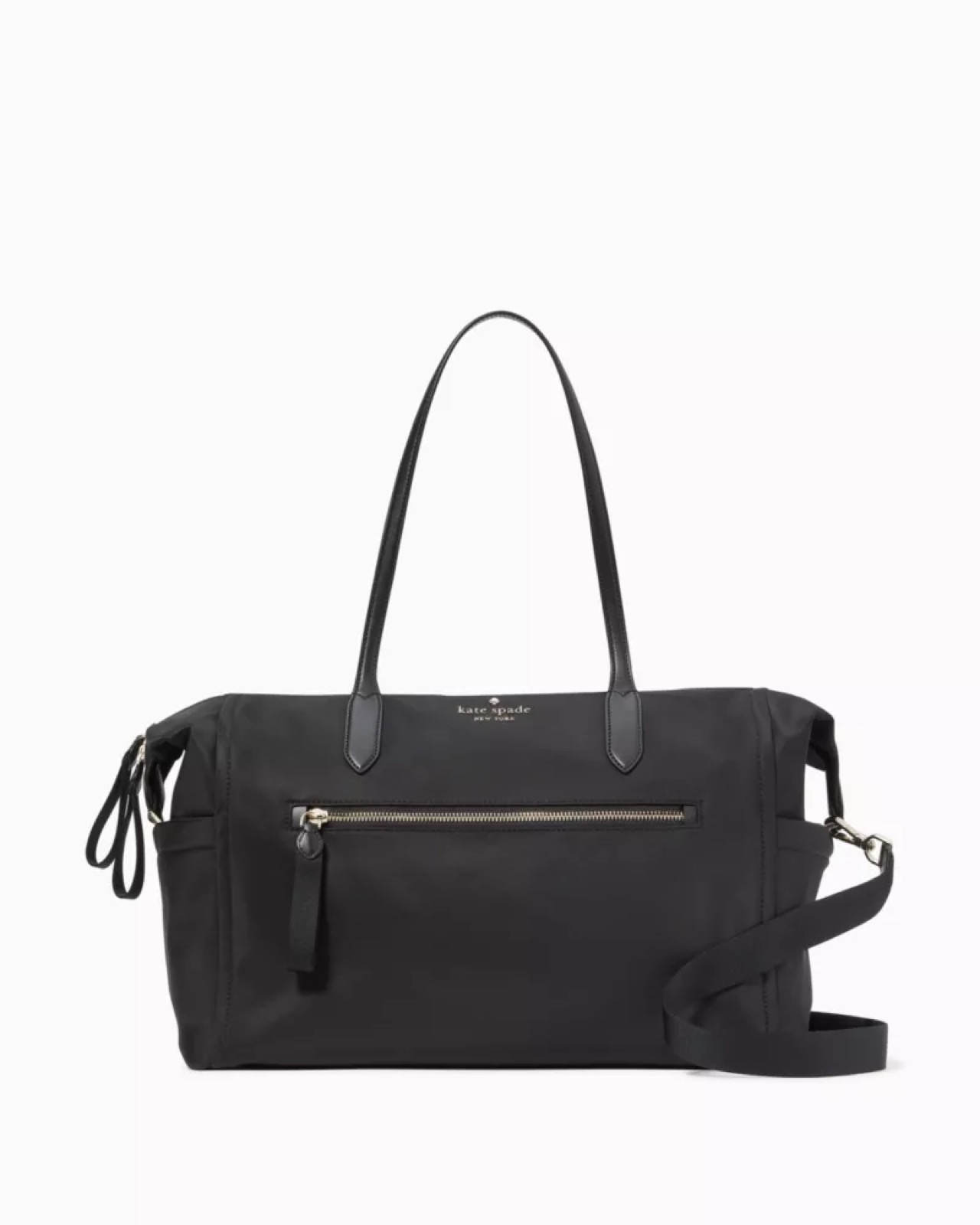 Kate Spade Chelsea Nylon Large Weekender Black - Preorder