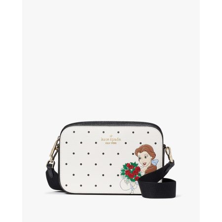 Kate Spade Disney X Kate Spade New York Beauty And The Beast Mini Camera Bag in Cream Multi - Preorder