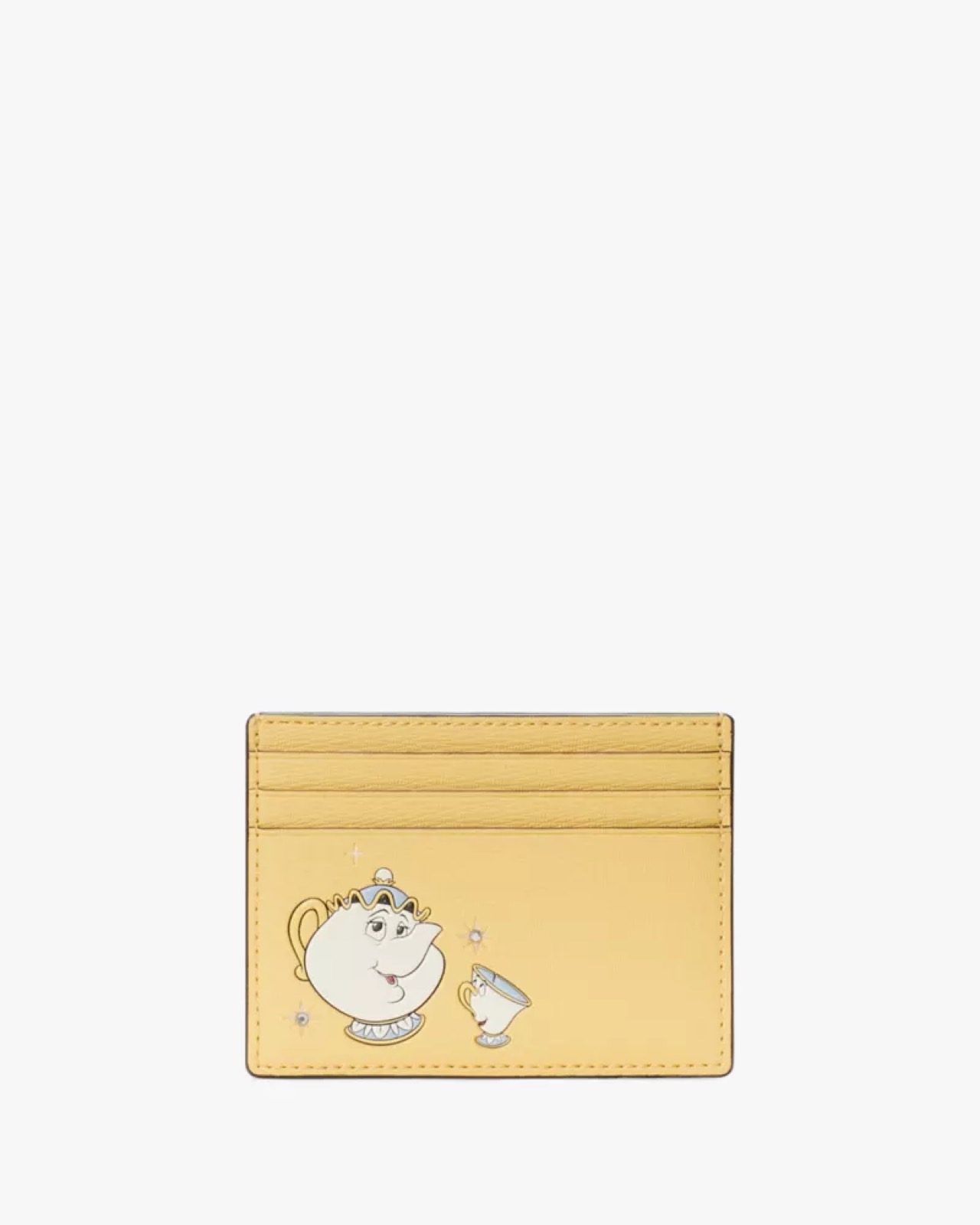 Kate Spade Disney X Kate Spade New York Beauty And The Beast Small Slim Card Holder Daybreak Multi - Preorder