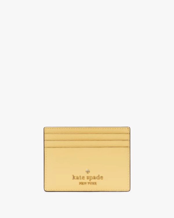 Kate Spade Disney X Kate Spade New York Beauty And The Beast Small Slim Card Holder Daybreak Multi - Preorder
